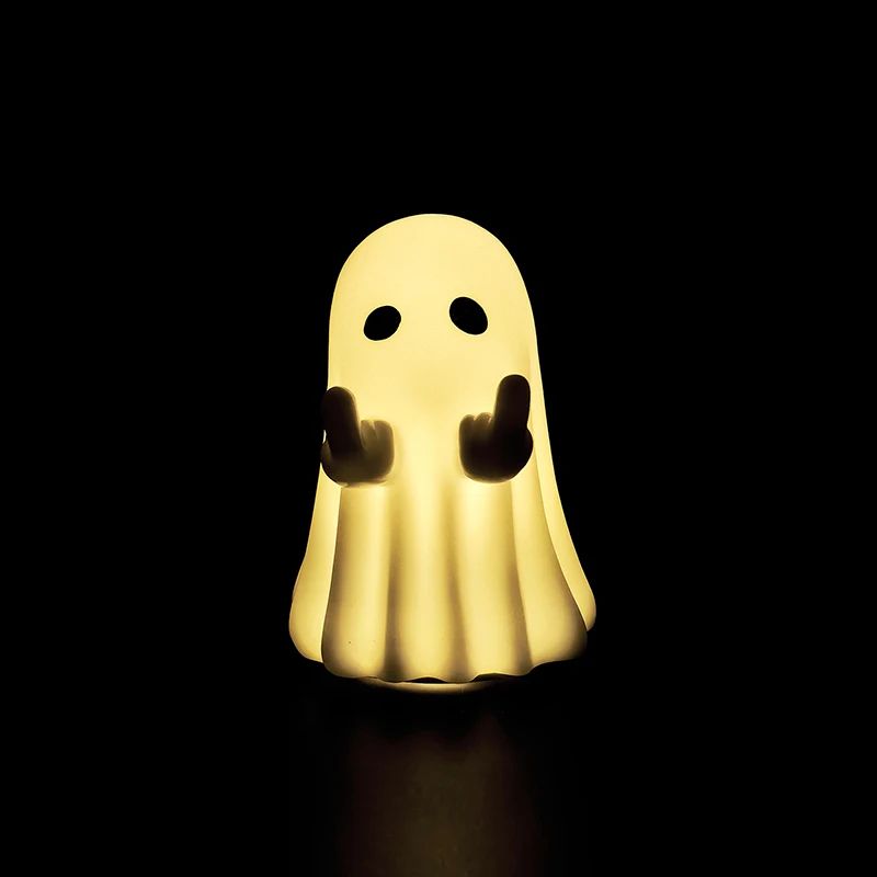 Ghost Figurine Halloween Decoration | Multi-Piece Sets Available | Resin Tabletop Ornament for Desks and Shelves