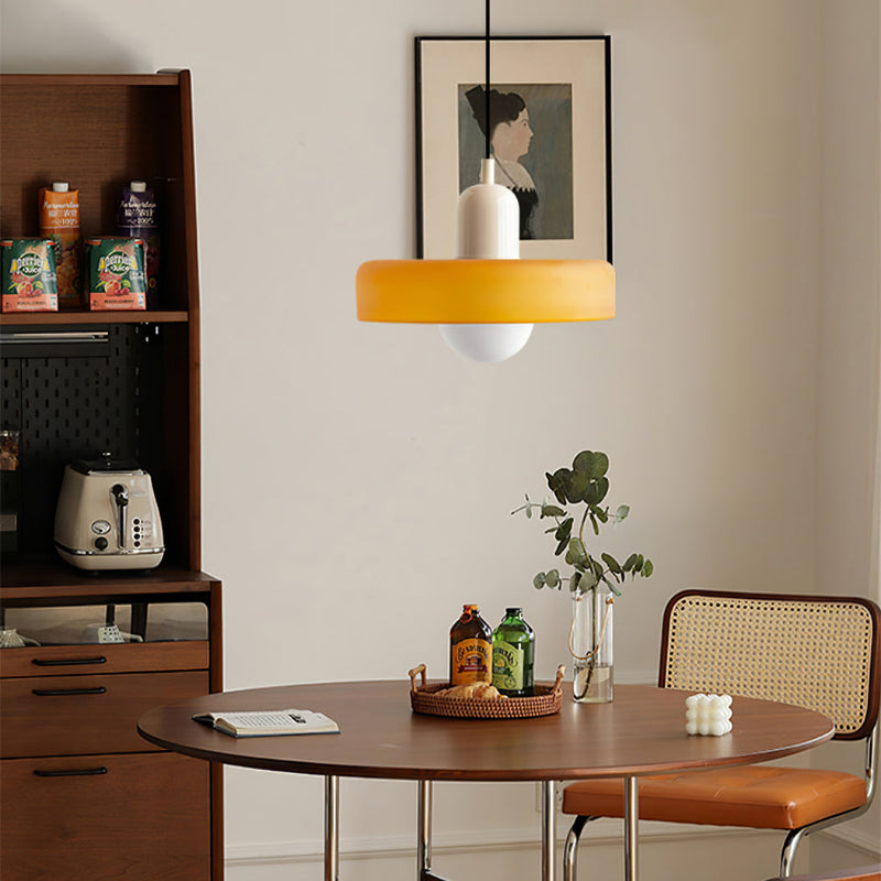Glass Pendant Light | Adjustable Cable Length & G9 Fitting | Diffused, Warm Glow for Dining and Living Spaces Alike