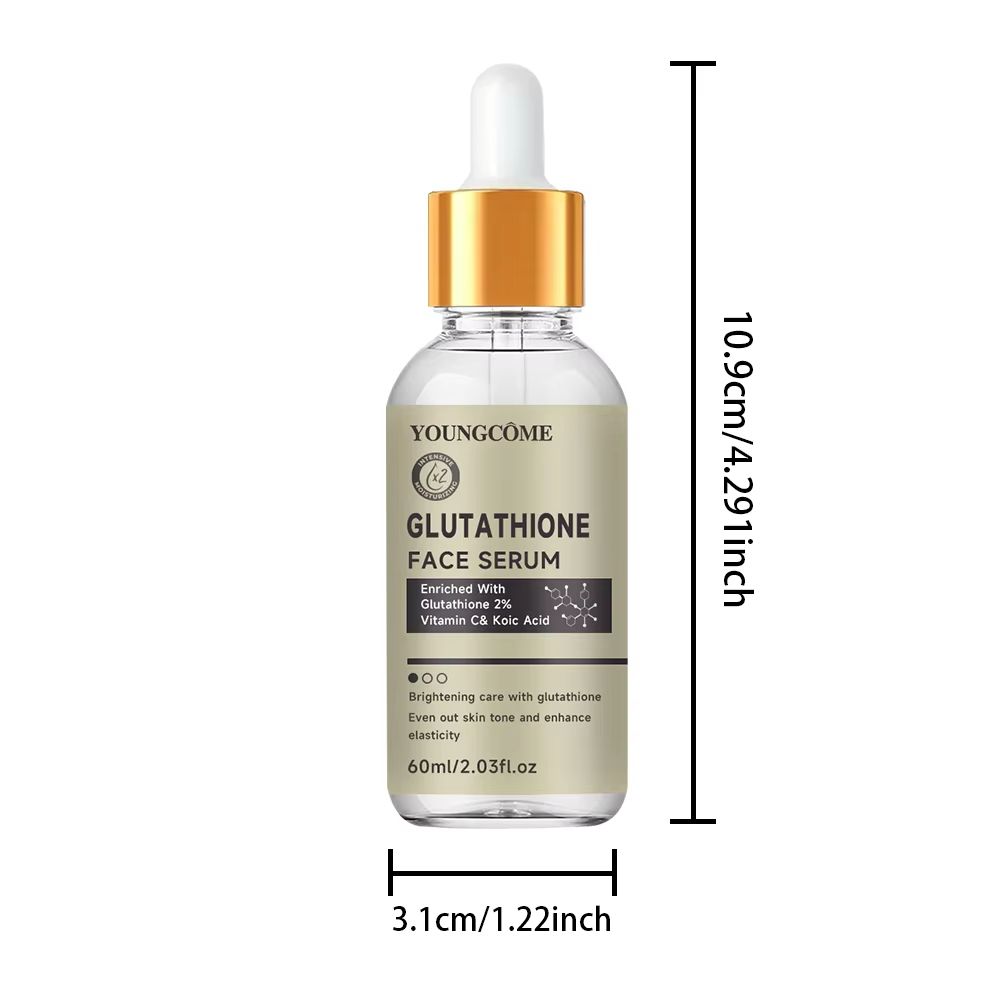 Glutathione Brightening Face Serum for Women | Dark Spot Corrector & Antioxidant Formula | Hydrates & Evens Skin Tone