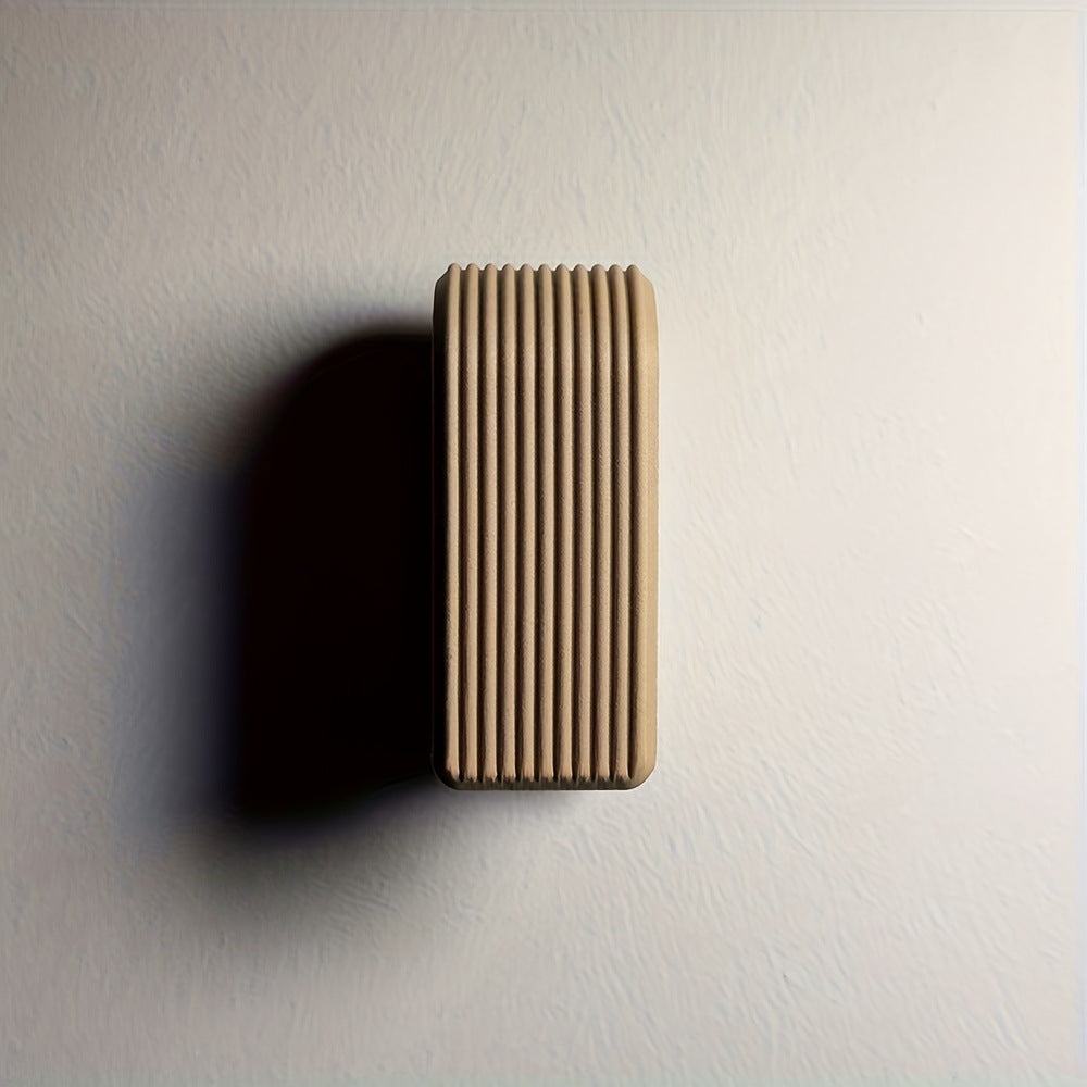 Gravity Towel Holder Hook PLA Plastic 6.5 x 2.8 cm Self-Adhesive | Wood, White, Black | No-Drill Modern Wall Mount