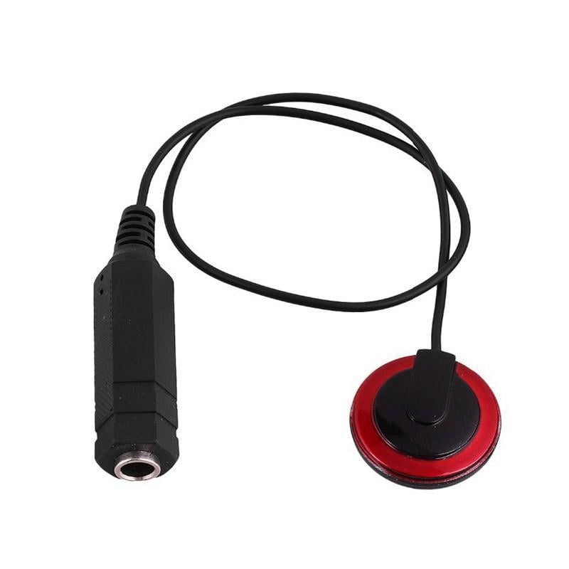 Guitar Pickup Mini Stick-On No Battery Multi-Instrument with Double-Sided Tape