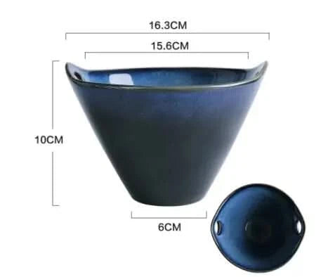 Ceramic Soup Bowl with Dual Handles | Deep Glazed Porcelain Design | Keeps Soups, Stews and Broths Warm Longer 8