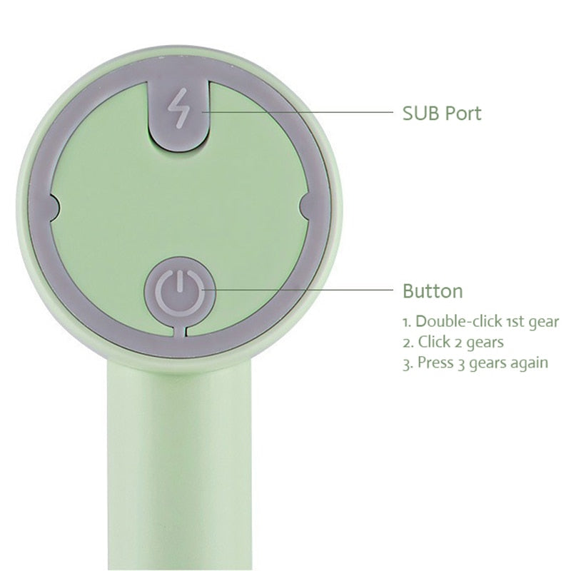 Handheld Milk Frother Electric 2-in-1 ABS Lightweight with Two Mixing Heads