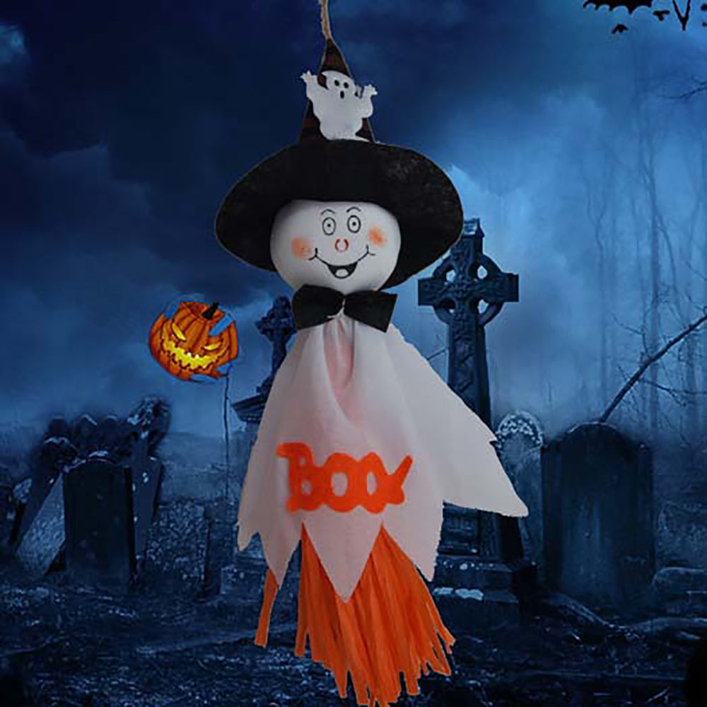 Hanging Ghost Doll Pendant | Lightweight Halloween Decoration | Spooky Prop for Home, Classroom & Haunted House