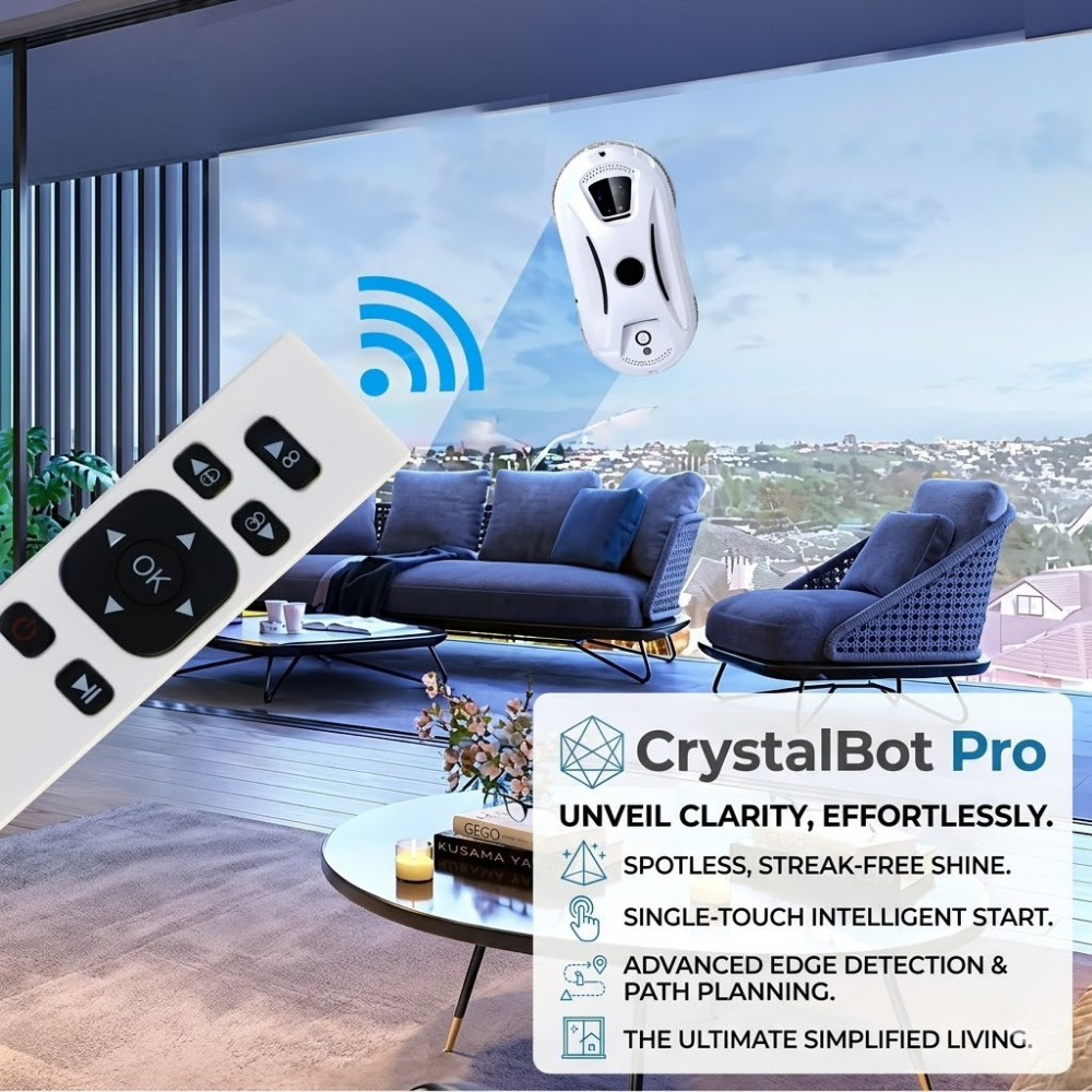 Intelligent Window Cleaning Robot | Suction Glass Cleaner