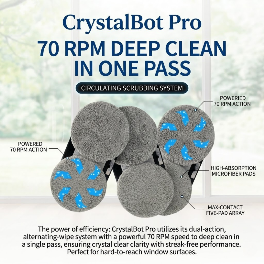 Intelligent Window Cleaning Robot | Suction Glass Cleaner
