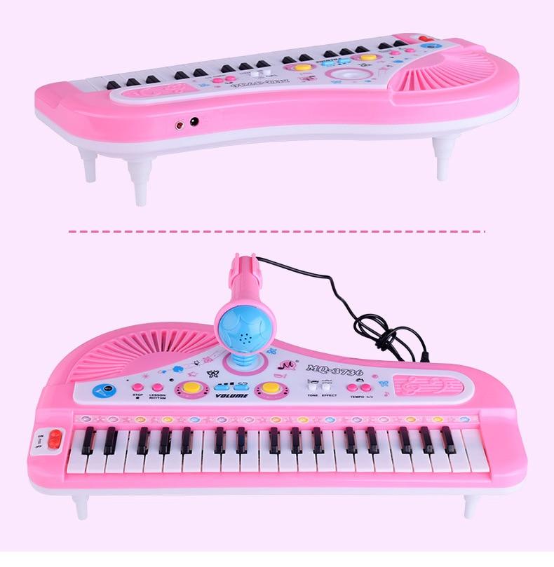 Keyboard Piano Toy Plastic | Interactive Parent-Child Play | Lights, Sounds and Musical Learning for Young Children