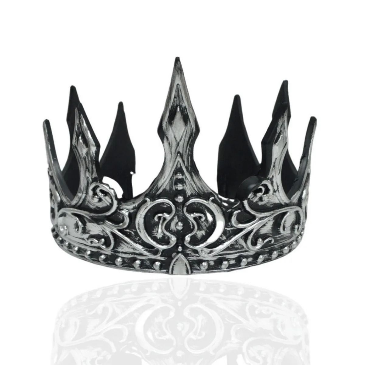 Kids' Baroque Metal Crown | Cosplay Tiara & Royal Ball Prop