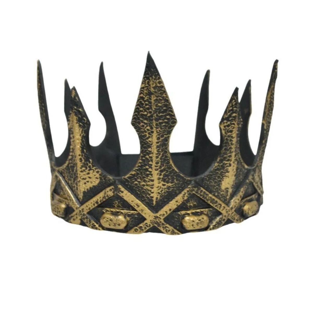 Kids' Baroque Metal Crown | Cosplay Tiara & Royal Ball Prop