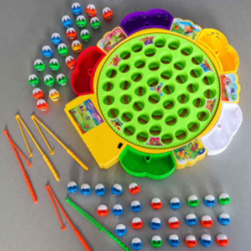 Kids Fishing Game Toy | Battery-Operated Rods & Fish Set | Builds Hand-Eye Coordination, Patience and Focus Skills