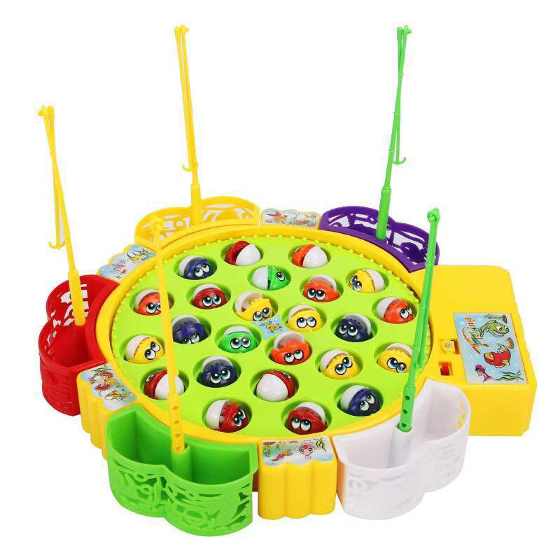 Kids Fishing Game Toy | Battery-Operated Rods & Fish Set | Builds Hand-Eye Coordination, Patience and Focus Skills