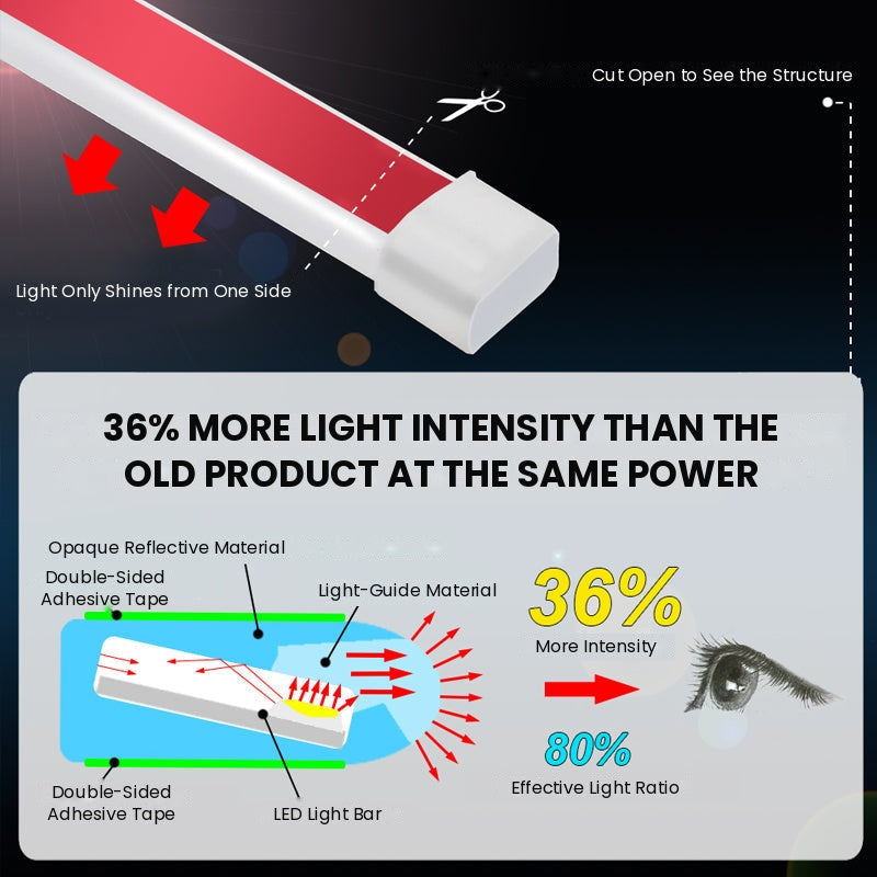 LED Car Hood Light Strip | Flexible Silicone Design with Side LEDs | Waterproof, Short-Circuit Protected, Universal 12V Fit