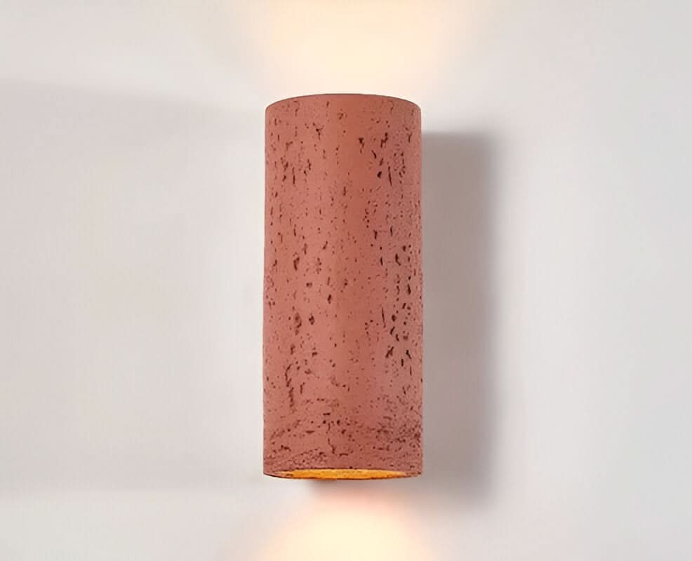 LED Cylinder Wall Light Set Up-and-Down Design - Modern - Aluminum - Indoor Outdoor