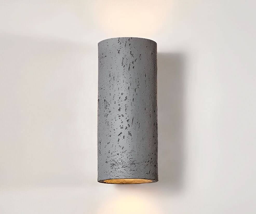 LED Cylinder Wall Light Set Up-and-Down Design - Modern - Aluminum - Indoor Outdoor