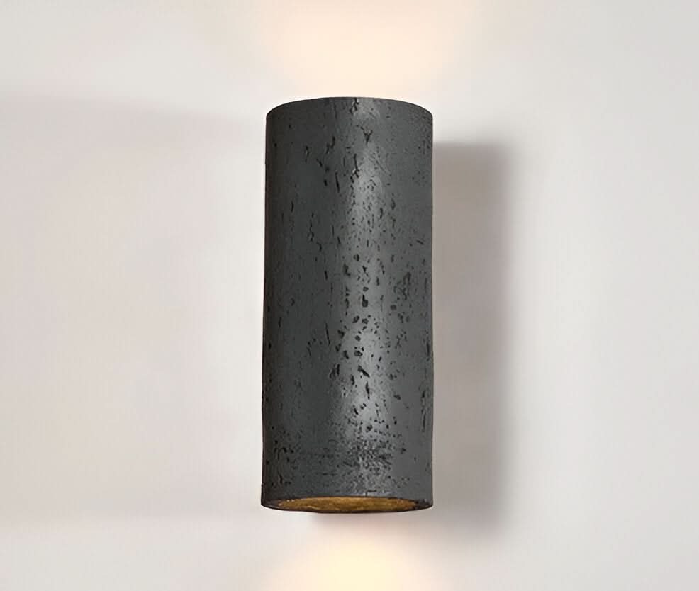 LED Cylinder Wall Light Set Up-and-Down Design - Modern - Aluminum - Indoor Outdoor