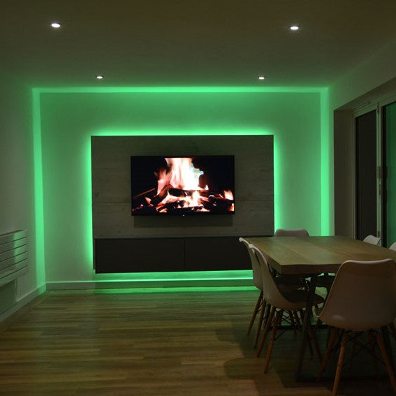 LED Light Strip RGB Colour Changing | Remote Control, Cuttable and Flexible | Waterproof IP65, 5 m to 20 m Lengths