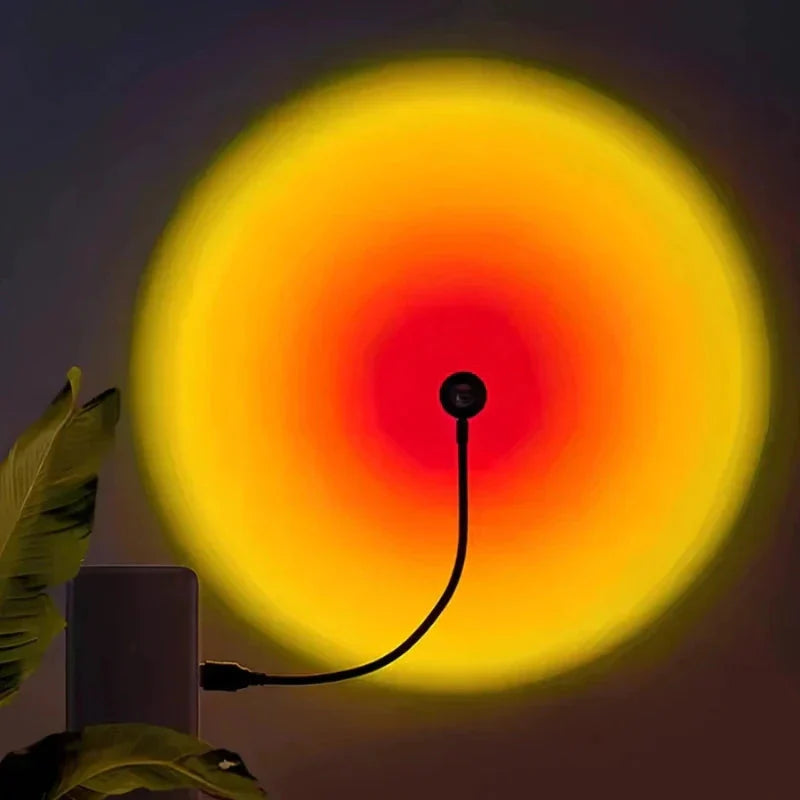 LED Projection Lamp | Flexible Neck, Seven Colour Modes