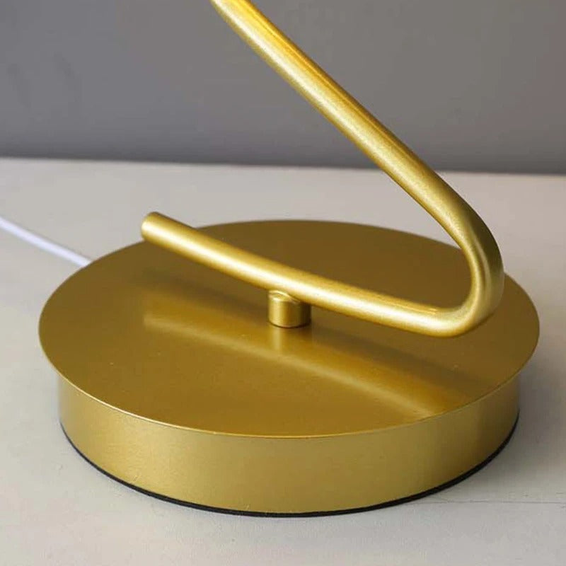 LED Table Lamp Butterfly Design Rechargeable with Adjustable Brightness