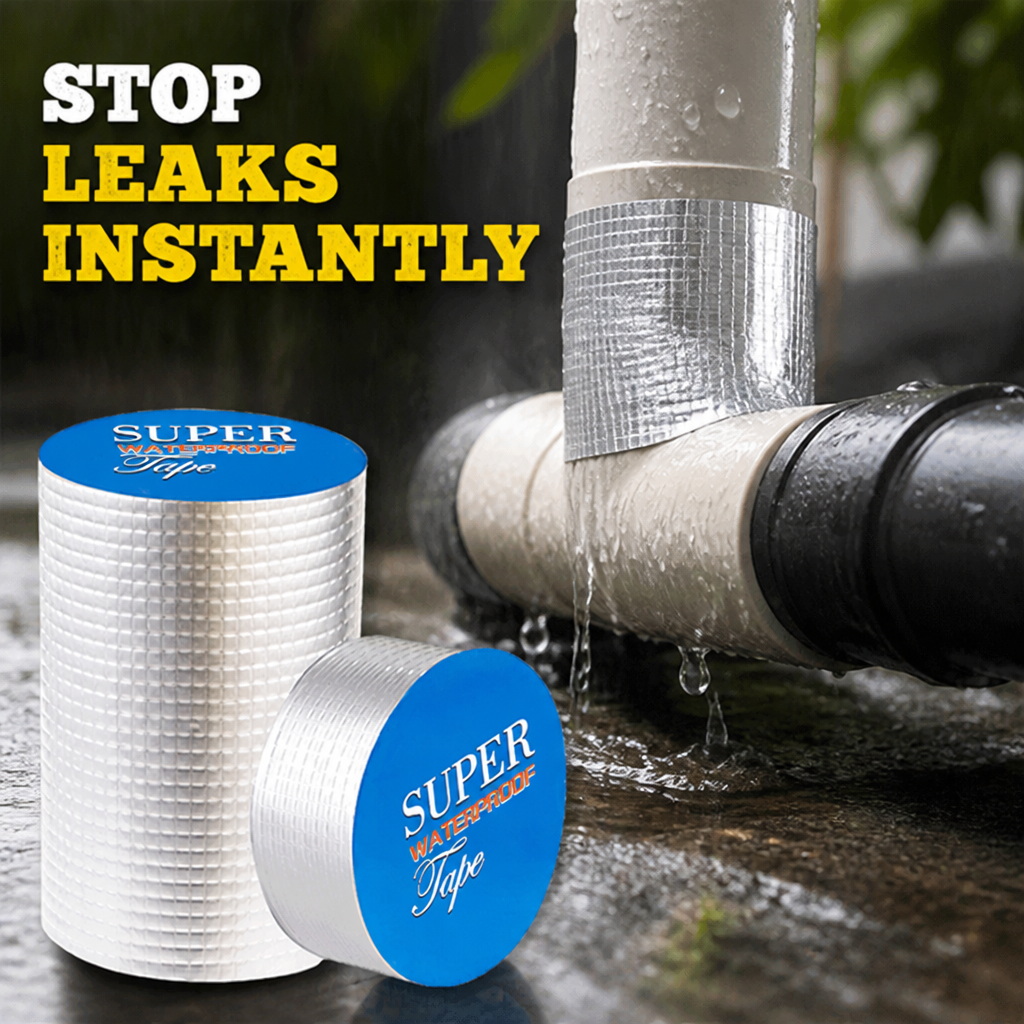 Leak Sealant Tape Waterproof Butyl Rubber with UV Resistant Aluminium