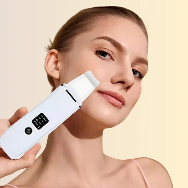 Ultrasonic Skin Lifting Tool | EMS Microcurrent, Ion Therapy & Deep Cleanse | Facial Sculpting Device for Firmer Skin 4