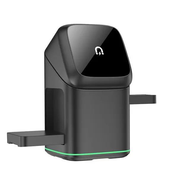 Magnetic Charger Stand | Three Charging Points, Under-Glow