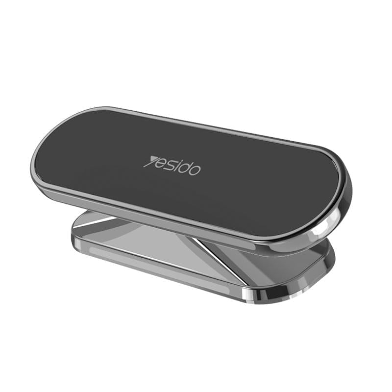 Magnetic Phone Holder 360 Degree Rotating Aluminium with Peel-and-Stick Mount