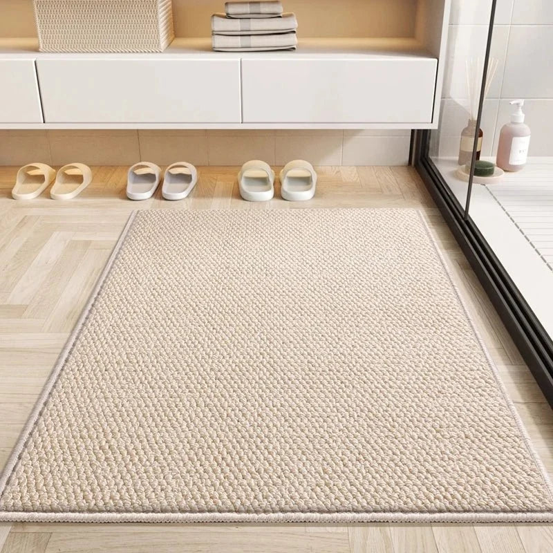 Absorbent Doormat Quick-Drying Non-Slip Dirt-Repellent with Geometric Pattern 7
