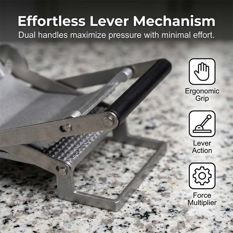 Meat Tenderiser Tool Rust-Resistant Metal | Scissor-Leverage Design with Non-Slip Grips | Tenderises Tough Cuts for Juicy Results
