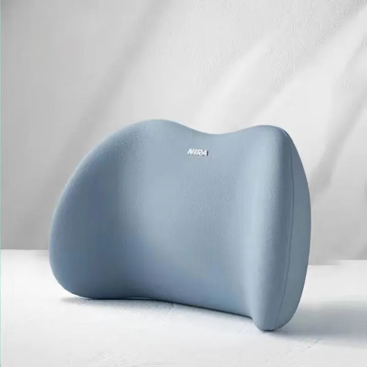 Memory Foam Car Cushion Set | Lumbar & Neck Support