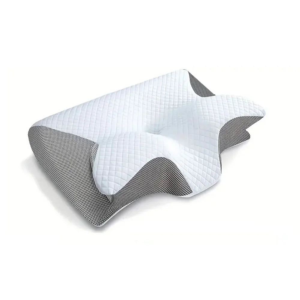 Memory Foam Cervical Pillow | Contoured Neck Support Shape