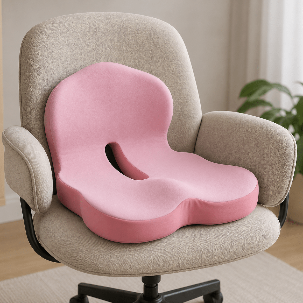 Memory Foam Pillow | Ergonomic Seat Cushion