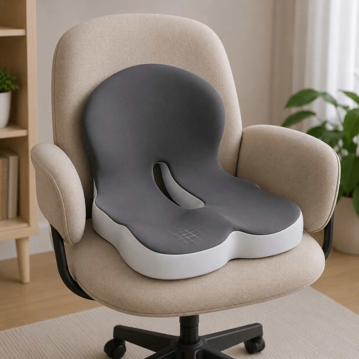 Memory Foam Pillow | Ergonomic Seat Cushion