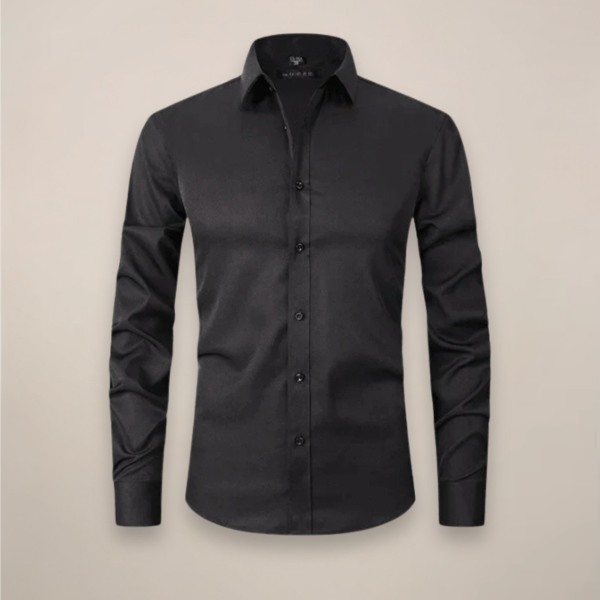 Men's Dress Shirts - Long-Sleeved Structured Fit - Wrinkle-Free - Button-Down