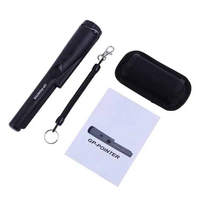 Metal Detector Pinpointer Handheld | 360° Side-Scan & Pinpoint Tip | Waterproof Gold, Coin & Relic Finder Tool
