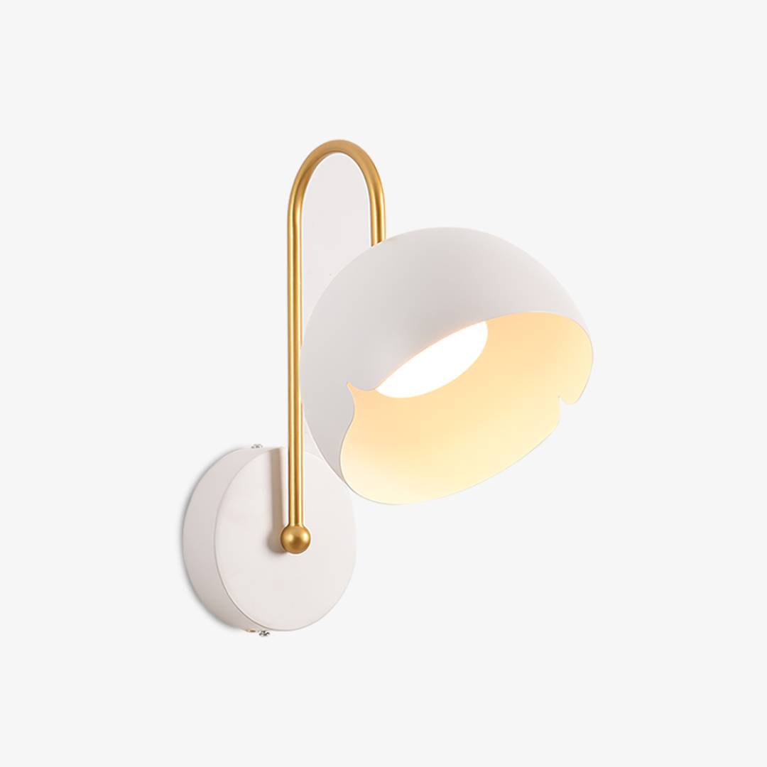 Metal Wall Lamp Minimalist Indoor Decorative with Three-Colour Dimming
