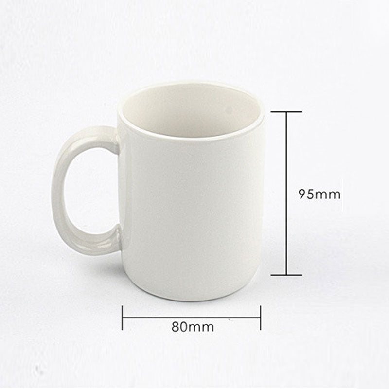 Middle Finger Ceramic Mug | Novelty Hand Gesture Design | Funny Gag Gift for Coffee, Tea, Hot Chocolate or More