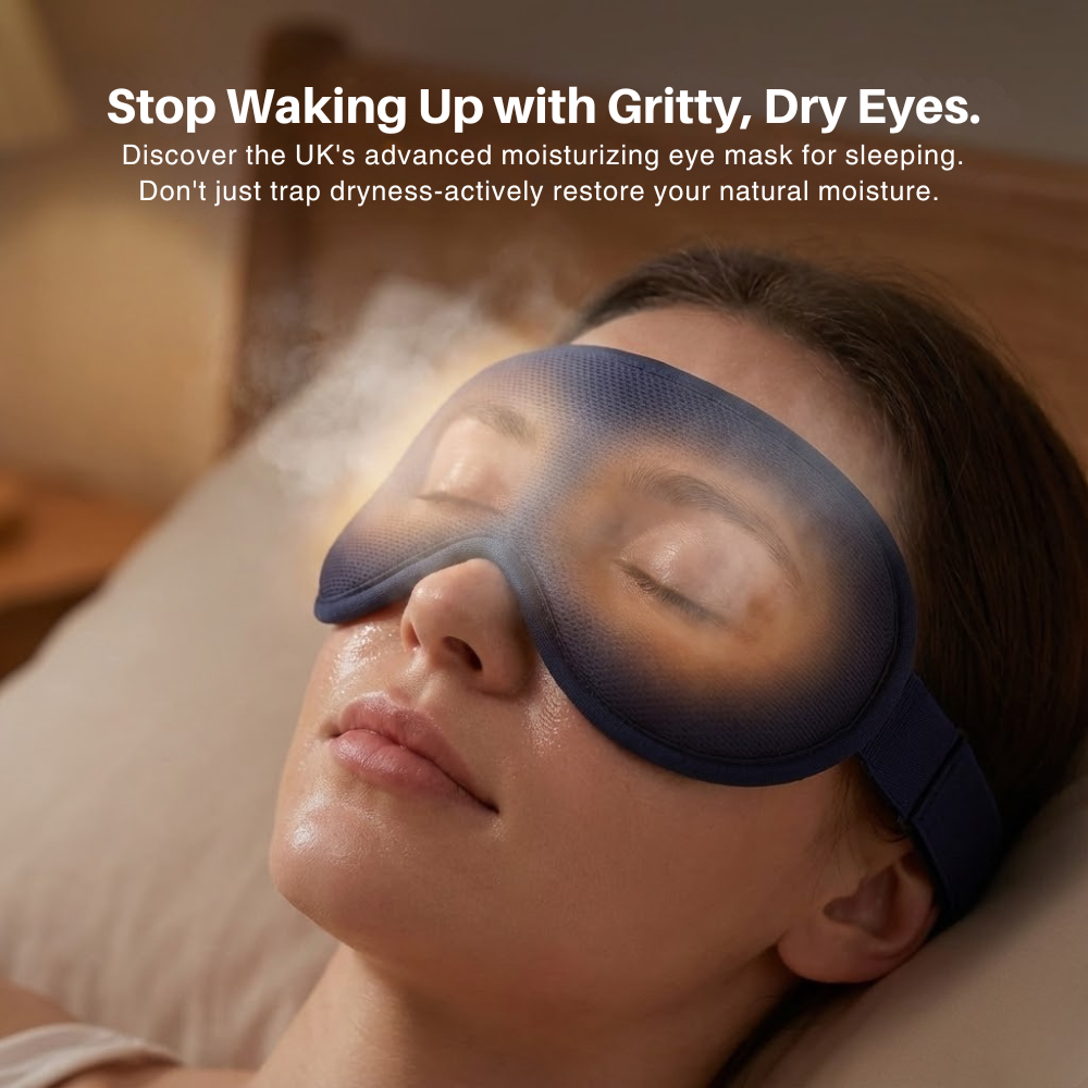 Moisturizing Eye Mask | Contoured Cups, Warm Steam Mist