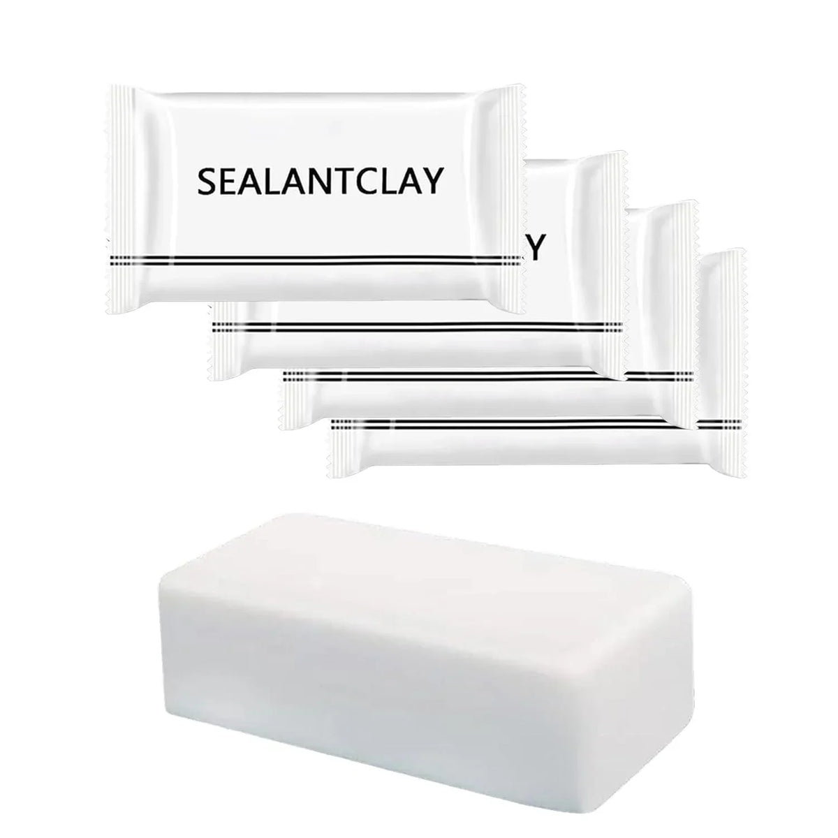 Moldable Sealing Putty Blocks | No-Tools Instant Leak & Draft Seal | Waterproof, Moisture-Resistant Repair Barrier