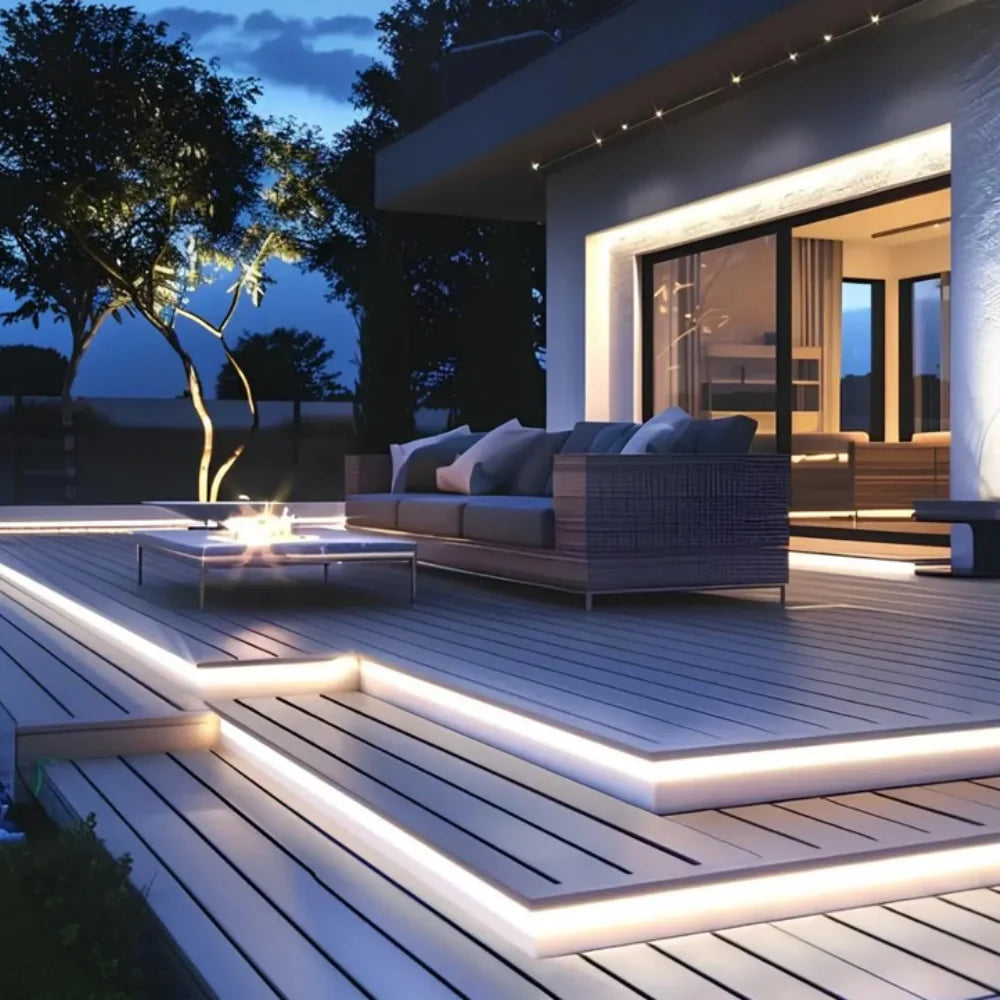 Motion Sensor LED Strip Light | 3 Lighting Modes with Remote Control | IP65 Waterproof, Battery or USB Powered