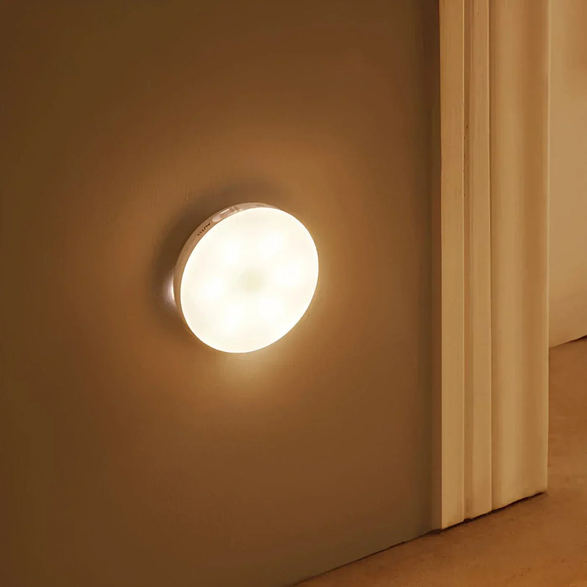 Motion Sensor Night Light | Auto On/Off Detection | USB or Battery Powered, Tool-Free Install, 2/4/8 Pack Options Available