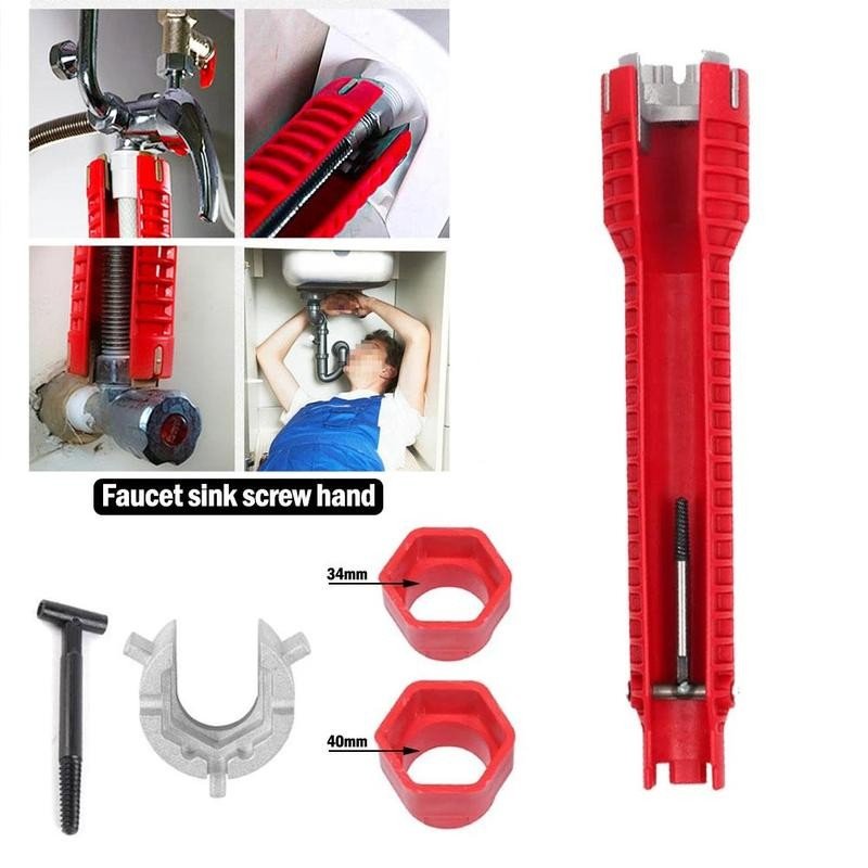 Multi Key Flume Magic Wrench | Eight Sockets, One Tool