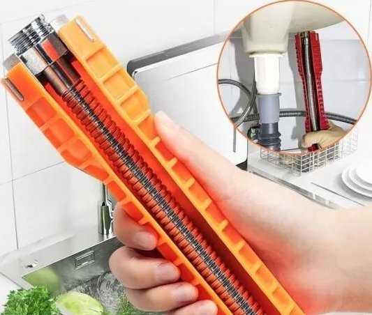 Multi Key Flume Magic Wrench | Eight Sockets, One Tool