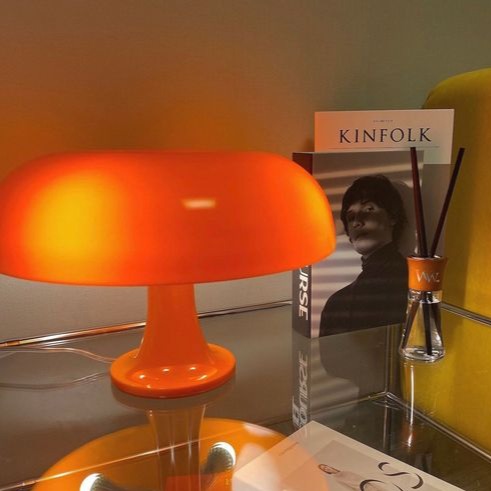 Mushroom Table Light | Domed Shade, Warm Ambient Glow