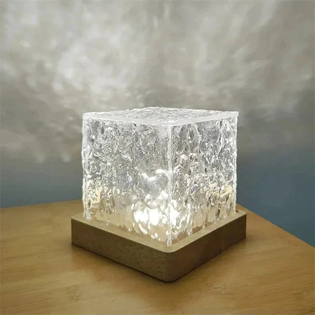 Night Light Lamp With Remote Control | 16 Colors, Water Ripple