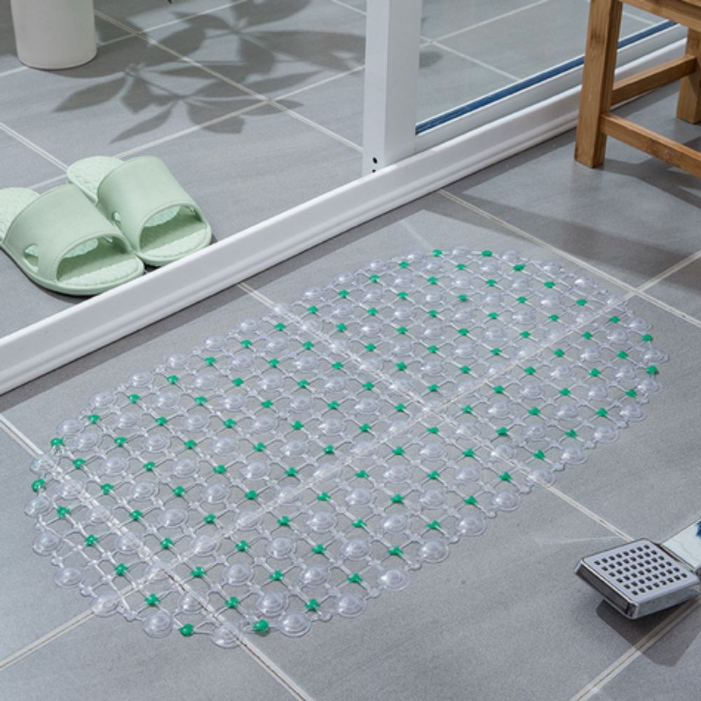 Non Slip Shower Mat - Fast Drain Open-Grid Design