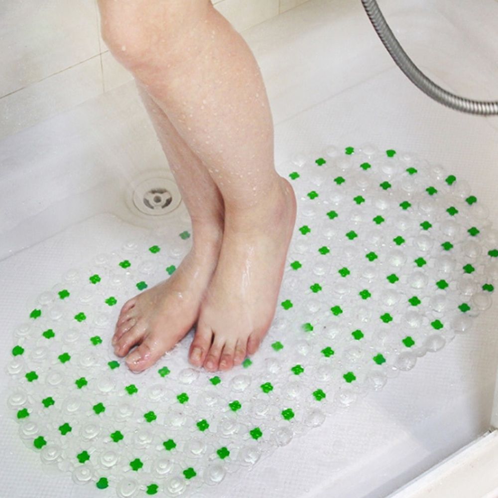 Non Slip Shower Mat - Fast Drain Open-Grid Design