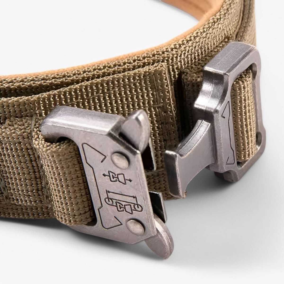 Nylon Dog Collar | Adjustable Tactical Collar with Patch Panel