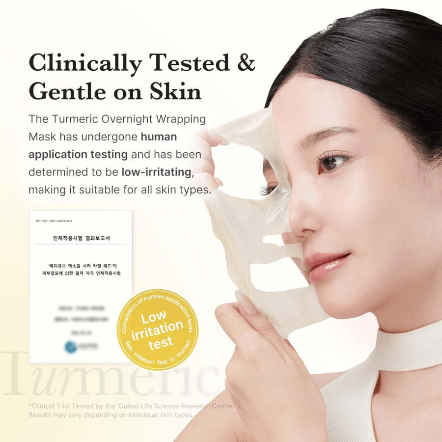 Peel-Off Face Mask for Dark Spots | Kojic Acid, Turmeric & Marine Collagen | Brightens & Evens Skin Tone Naturally