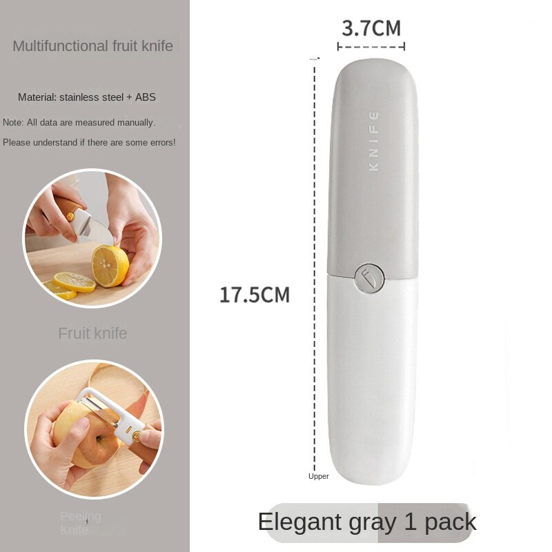 Peeler Knife 2-in-1 Stainless Steel Vegetable with Ergonomic Handle
