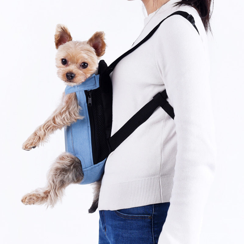 Pet Backpack | Legs Out Carrier For Small Dogs